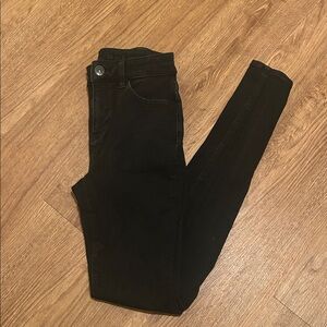 American Eagle Outfitters Black Skinny Jeans | 2 XLONG
